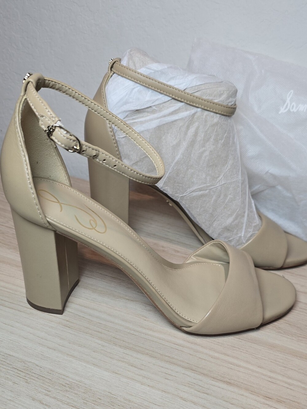 Sam Edelman Womens Open Toe Hells Ankle Strap New Size 9